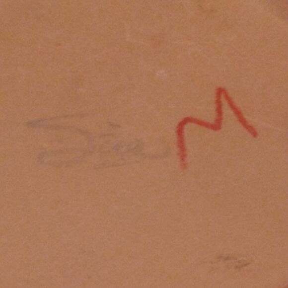 NAVAJO Indian Native American Pottery VASE Vessel Signed Sue Red Clay Embossed - Picture 8 of 12